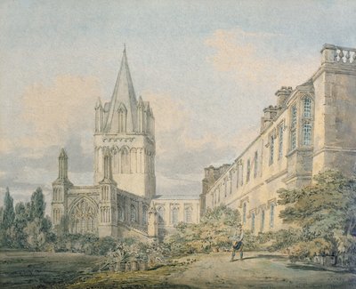 Catedral de Christ Church y Deanery, Oxford de Joseph Mallord William Turner